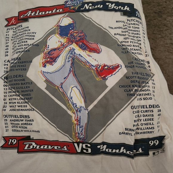 Other - World Series Braves vs Yankees Graphic Tee